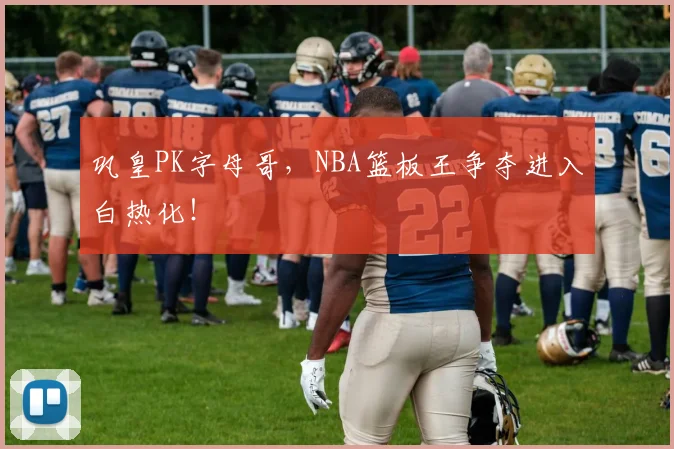 巩皇PK字母哥，NBA篮板王争夺进入白热化！